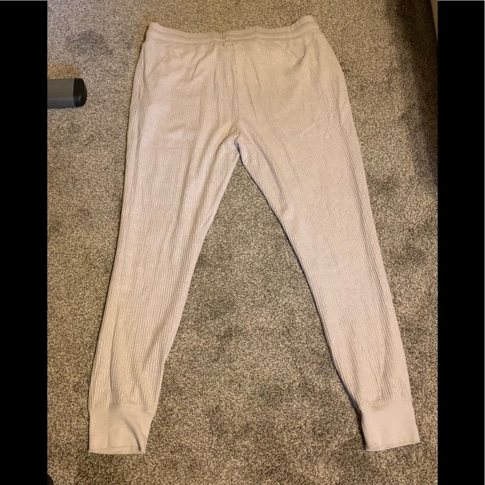 ZYIA Oatmeal ribbed joggers size xxxxl (size 20)